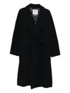 Valstar Belted Coat In Blue