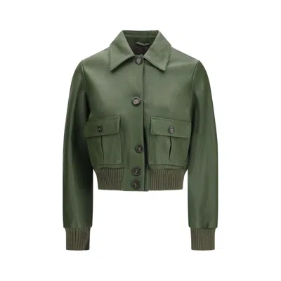 Valstar Bicolor Leather Leather Jacket