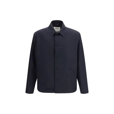Valstar Blue Fleece Wool Coat