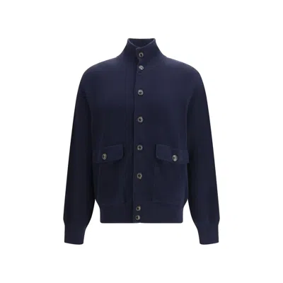 Valstar Blue Fleece Wool Jackets And Coat