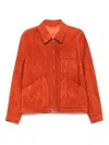 Valstar Zip Jacket Jackets Red In Orange