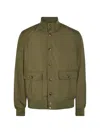 Valstar Button Front Jacket In Green