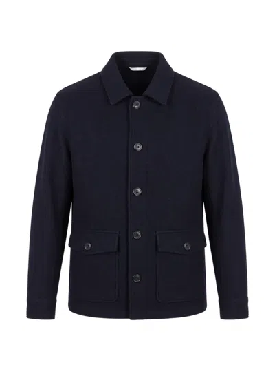 Valstar Button-up Long-sleeve Jacket In 블루