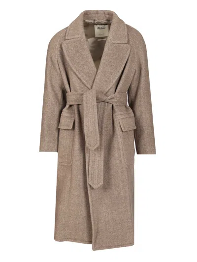 Valstar Chukker Polo Coat 65 Lana 20 Alpaca 15 Poliammide Coats Beige In Brown