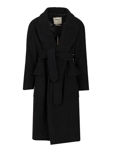 Valstar Chukker Polo Coat 65 Lana 20 Alpaca 15 Poliammide Coats Blue In Black