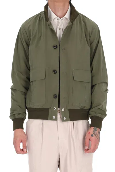 Valstar Opalescent Nylon Jacket In Green