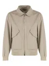 Valstar Cotton Bomber Jacket In Gray