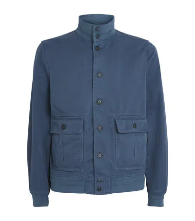 Valstar Cotton Ino Bomber Jacket In Blue