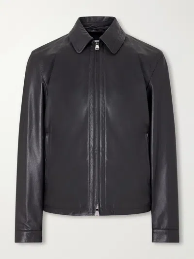 Valstar Duke Leather Jacket In Brown
