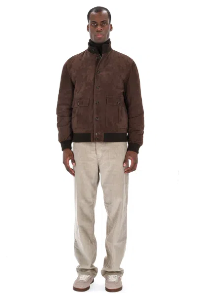Valstar Elegant Mini Jacket For Men - Fw23 In Brown