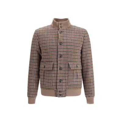 VALSTAR INO JACKET IN PRINCE OF WALES LAMBSWOOL