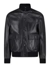 Valstar Ino Leather Jacket In Black