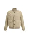 Valstar Ino Bomber Jacket In Beige