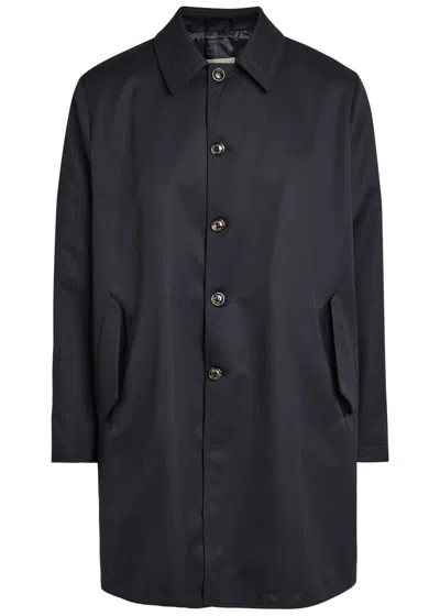 Valstar Joyce Twill Coat In Blue