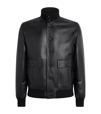 Valstar Lambskin Padded Ino Jacket In Black