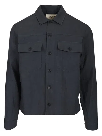 VALSTAR LINEN JACKET JACKETS BLUE