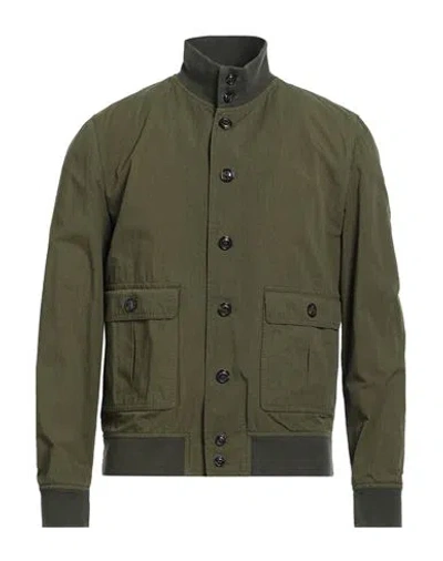 Valstar Man Jacket Military Green Size 42 Cotton, Polyamide