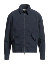 Valstar Man Jacket Navy Size 44 Cotton, Polyamide In Blue