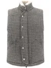 Valstar Oscar Wool Vest In Black