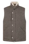 Valstar Oscar Wool Vest In Multi