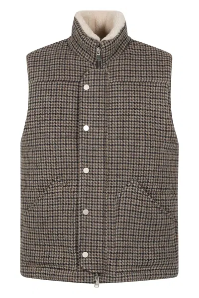 Valstar Oscar Wool Vest In Multi