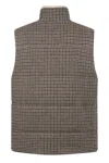 Valstar Oscar Wool Vest In Brown