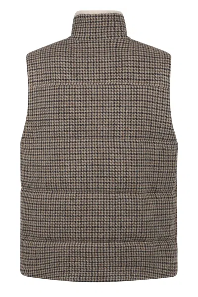 Valstar Oscar Wool Vest In Brown