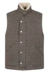 Valstar Oscar Wool Vest In Gray