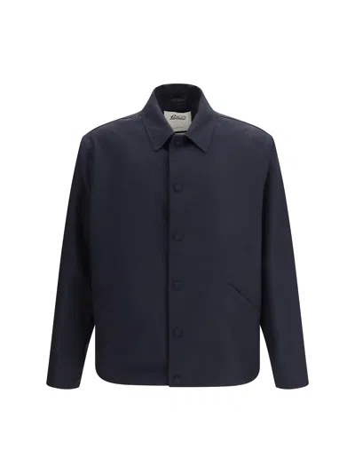 Valstar Potter Button Jacket In Purple