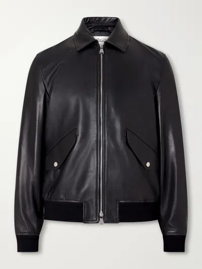 Valstar Roy Leather Jacket In Animal Print