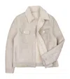 Valstar Shearling Davis Trucker Jacket In Multi
