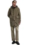Valstar Shearling Fireman Parka In Multi