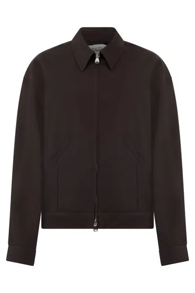 Valstar Stan Fresh Wool Bomber Jacket For Women In Brown