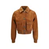 Valstar Flap-pocket Ribbed-cuff Jacket In Brown