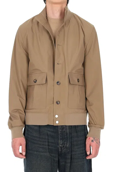 Valstar Superlight Pocketable Nylon Jacket In Brown