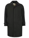 Valstar Torino Rain Coat Garment Dyed Cotton And Nylon Green