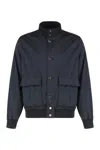 Valstar Pocket-detail Unlined Bomber Jacket In Blue