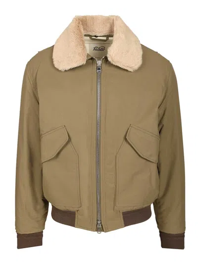Valstar Virgil Padded Flight Jkt 64% Cotone 36 Poliestere Collo Misto Alpaca Jackets Green