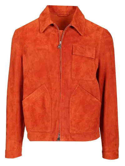 Valstar Zip Jacket Jackets Red In Orange