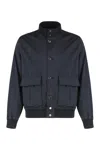 Valstar Pocket-detail Unlined Bomber Jacket In Blue