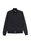 Valstar Ino Button Flap-pocket Jacket In Black