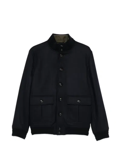 Valstar Ino Button-up Jacket In Blue