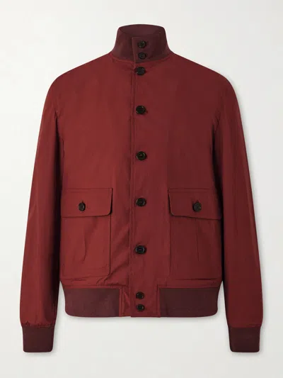 Valstar Ino Cotton-blend Bomber Jacket In Red