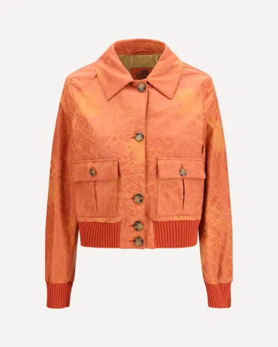 Valstar Ino Cropped Jacket In Red