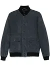 Valstar Ino Suede Jacket In Blue