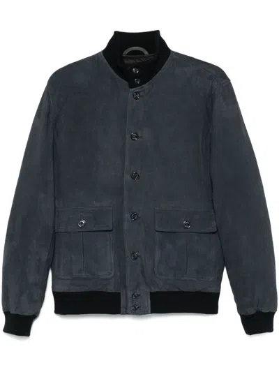 Valstar Ino Suede Jacket In Green