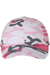 Valucap Adult Bio-washed Classic Dads Cap In Multi