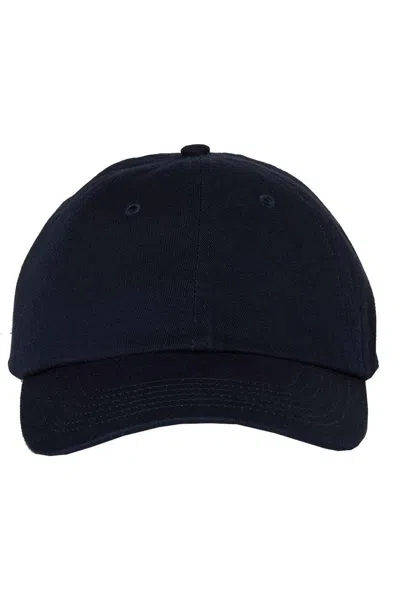 Valucap Bio-washed Chino Twill Cap In Blue