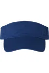 Valucap Bio-washed Visor In Blue