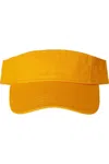 Valucap Bio-washed Visor In Gold
